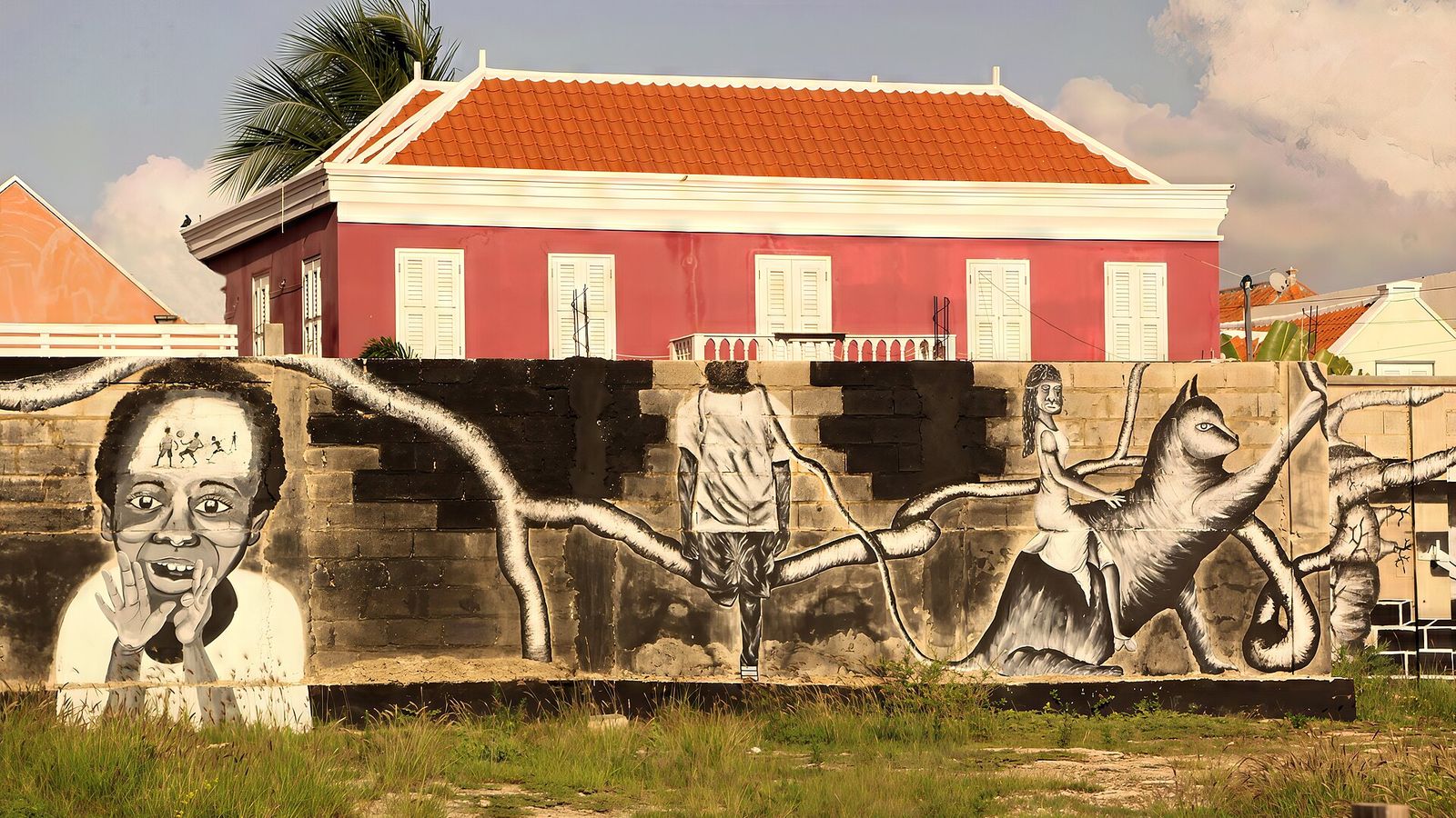 Sfeerfoto bij: Street art in Willemstad: zo ontdek je de mooiste muurschilderingen